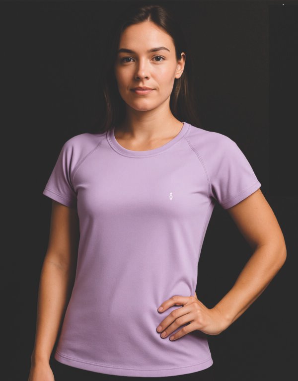 basica dama lila web Camiseta Basik